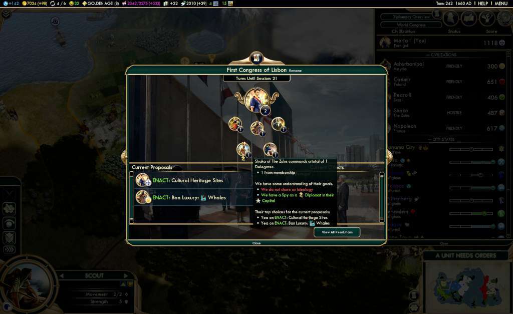 Sid Meier's Civilization V - Brave New World Expansion Steam CD Key screenshot 4