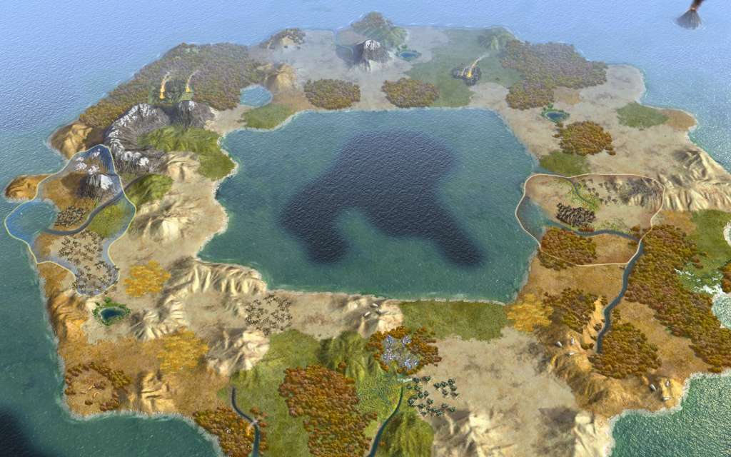 Sid Meier's Civilization V - Explorer's Map Pack DLC Steam Gift screenshot 4