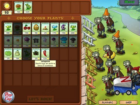 Plants vs. Zombies GOTY Steam CD Key screenshot 4