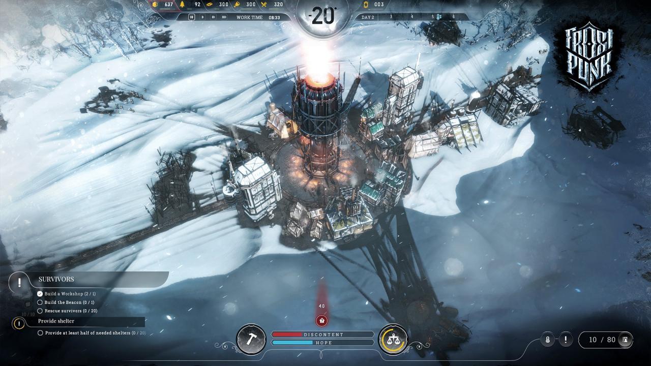 Frostpunk EU Steam CD Key screenshot 5