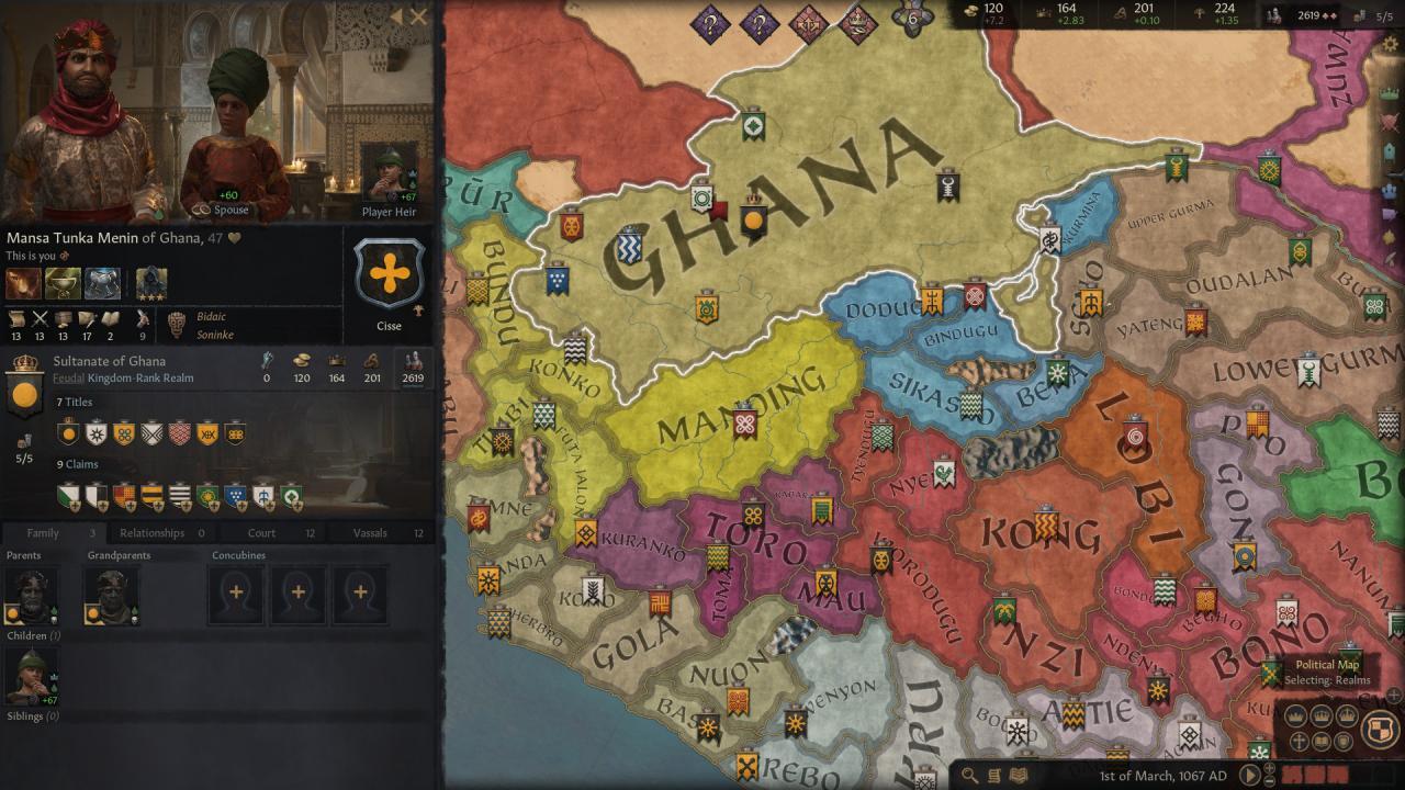 Crusader Kings III PC Steam CD Key screenshot 2