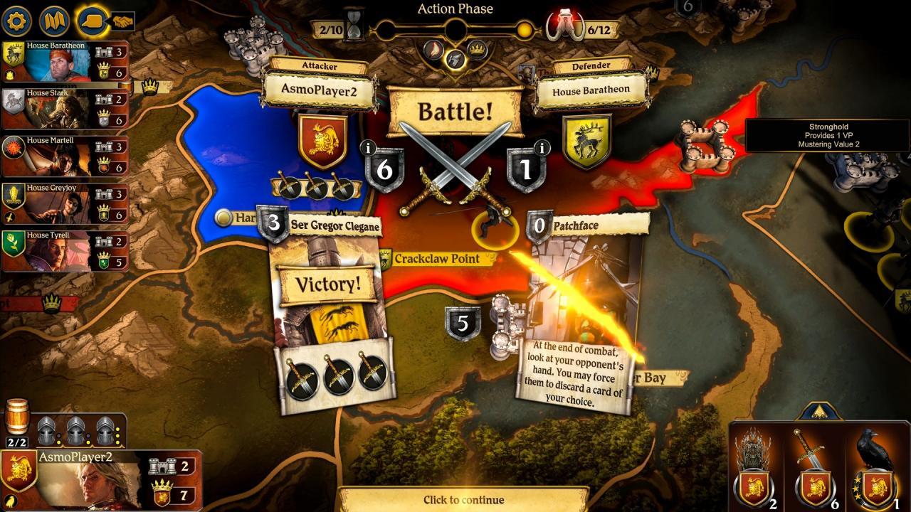 A Game of Thrones: The Board Game Digital Edition PC Steam CD Key screenshot 3