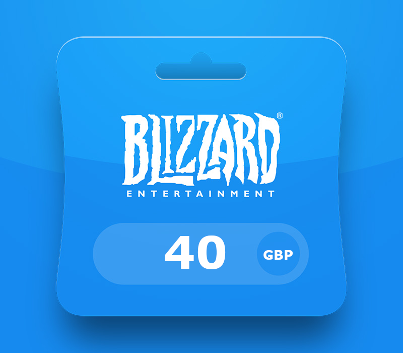 Blizzard GBP 40 Battle.net Gift Card UK