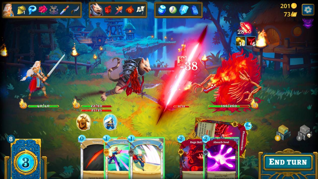 Roguebook EU Steam CD Key screenshot 4