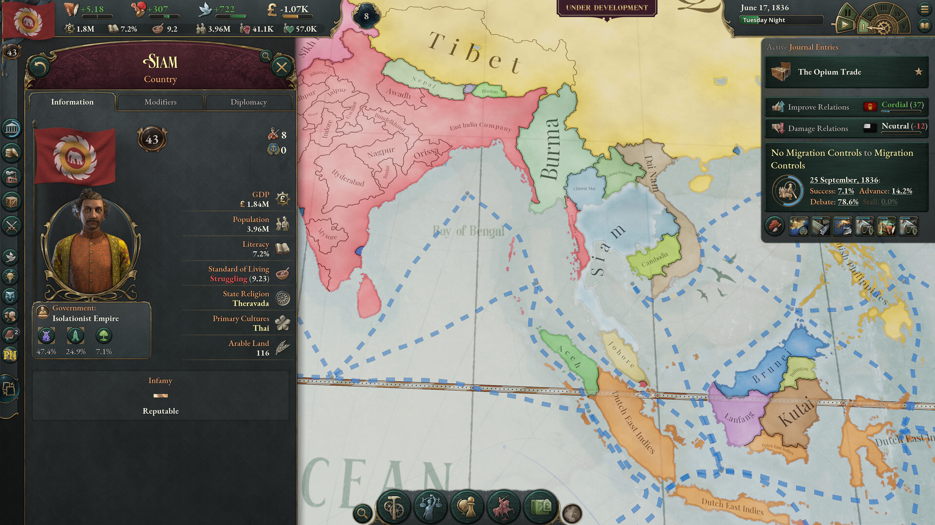 Victoria 3 PC Steam CD Key screenshot 2