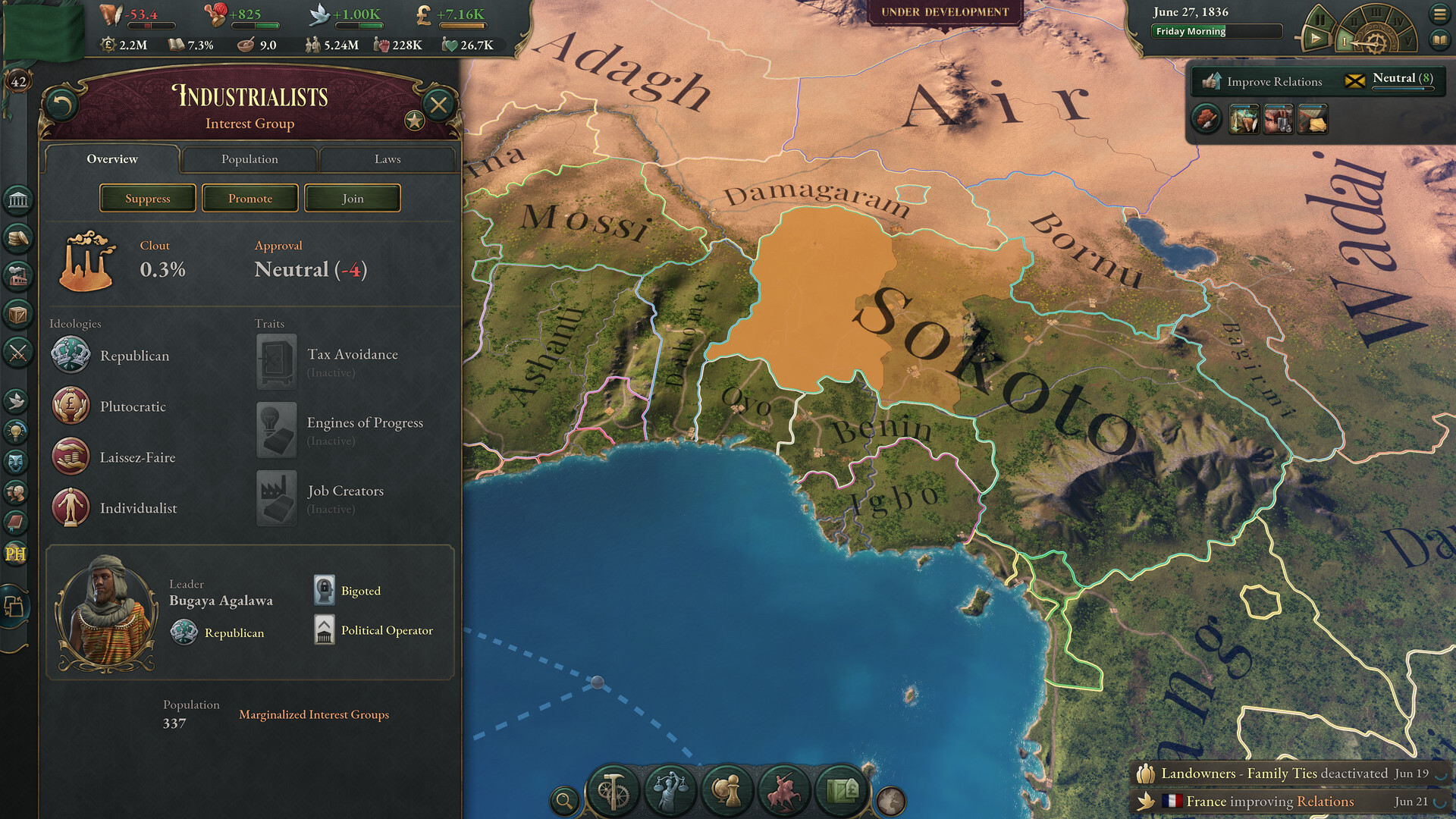 Victoria 3 PC Steam CD Key screenshot 3