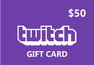 Twitch $50 Gift Card