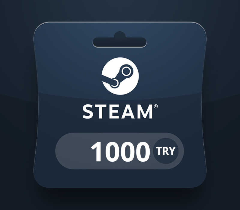Steam Wallet TRY 1000 Gift Card TR