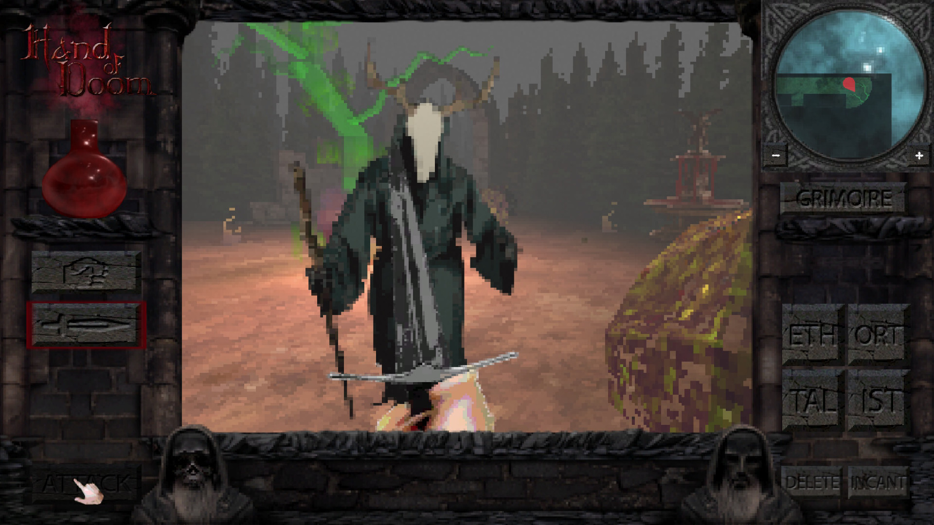  Hand of Doom Steam CD Key screenshot 3