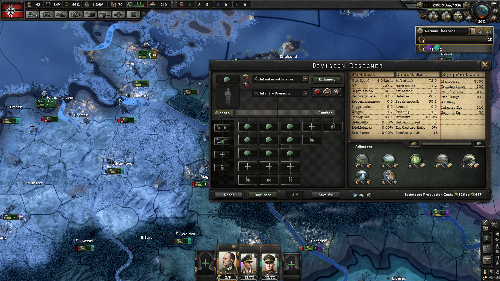 Hearts of Iron IV PC Steam CD Key screenshot 4