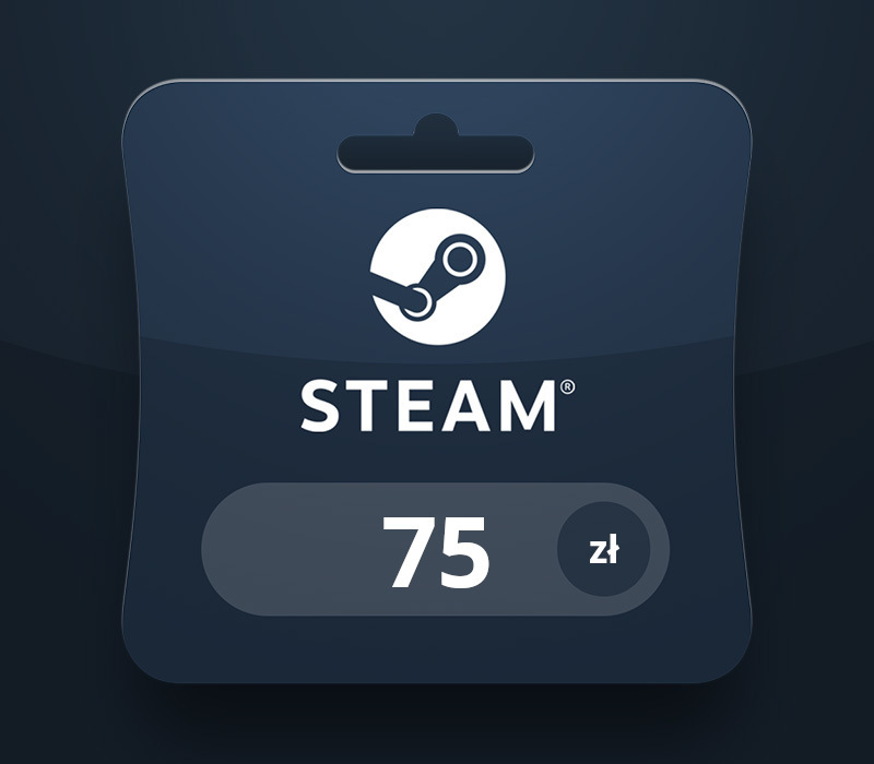 Steam Wallet PLN 75 Gift Card