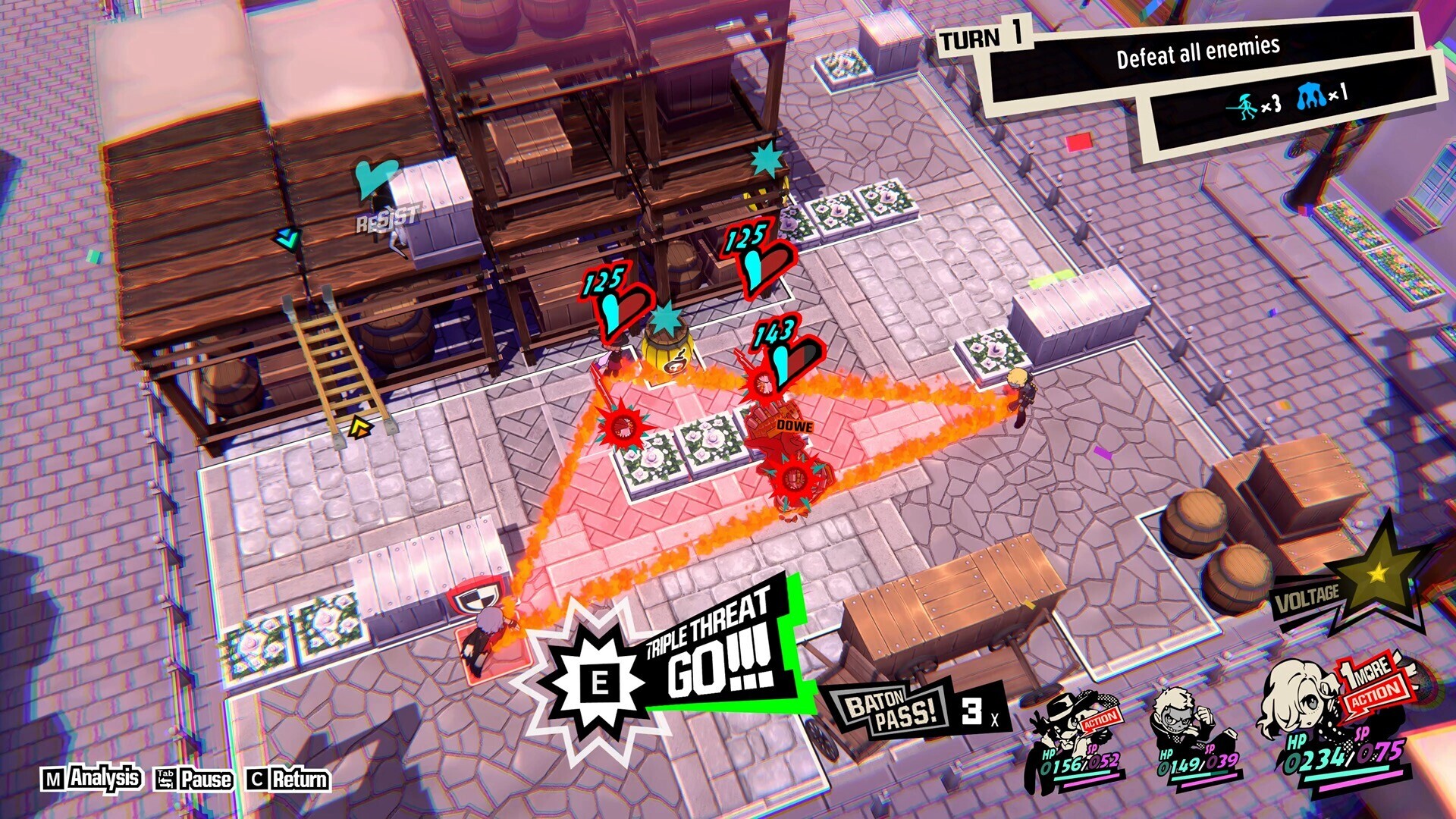 Persona 5 Tactica Steam CD Key screenshot 5
