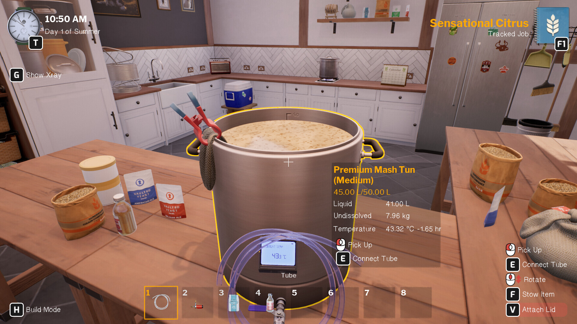 Brewmaster: Beer Brewing Simulator RoW Steam CD Key screenshot 5