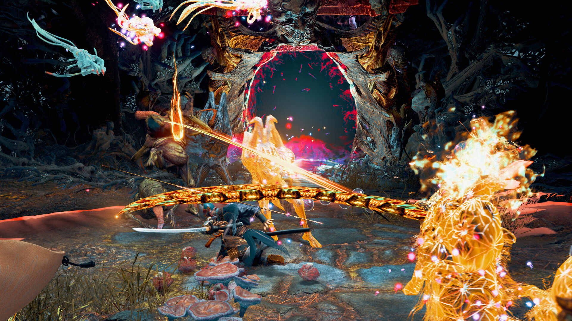 Kunitsu-Gami: Path of the Goddess RoW PC Steam CD Key screenshot 3