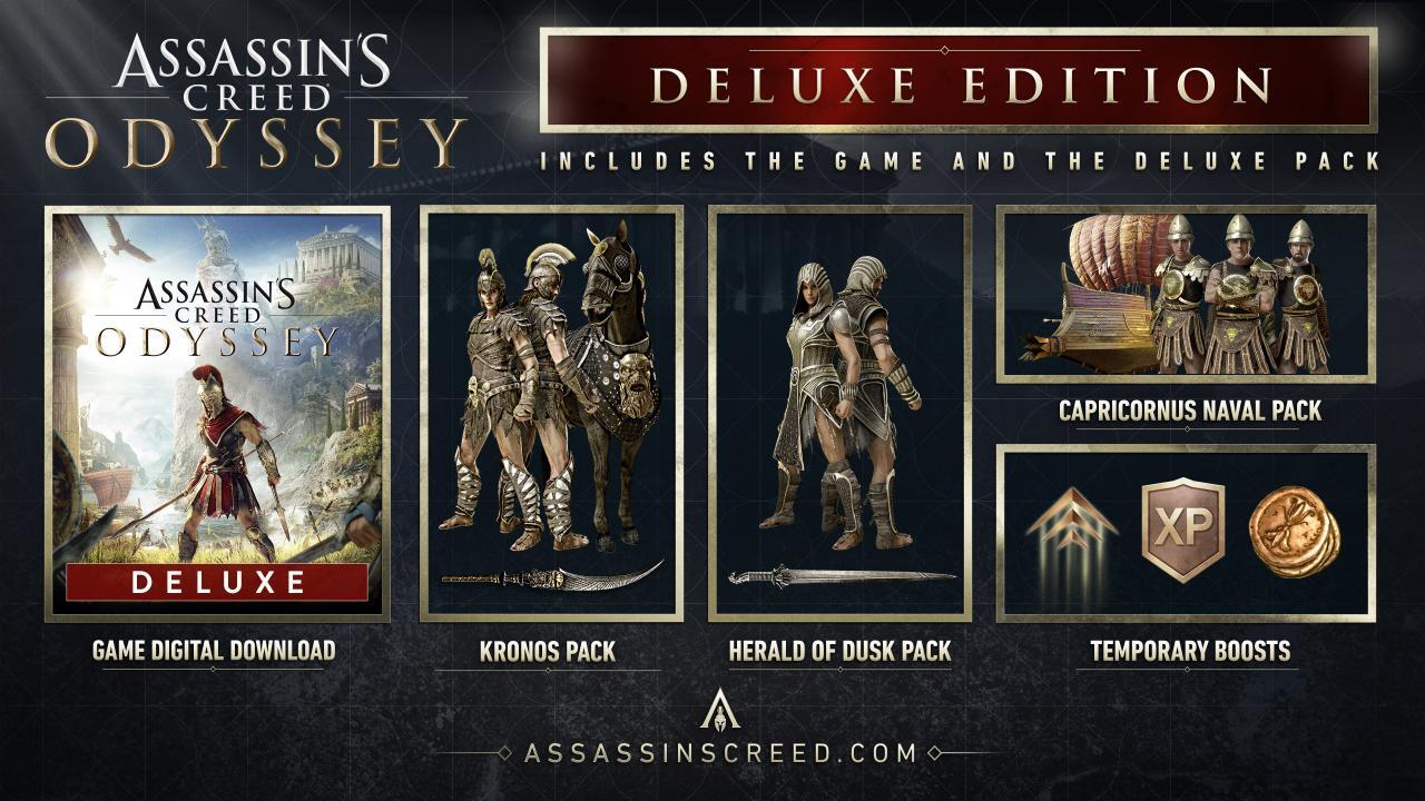 Assassin's Creed Odyssey Deluxe Edition PC Ubisoft Connect CD Key screenshot 2