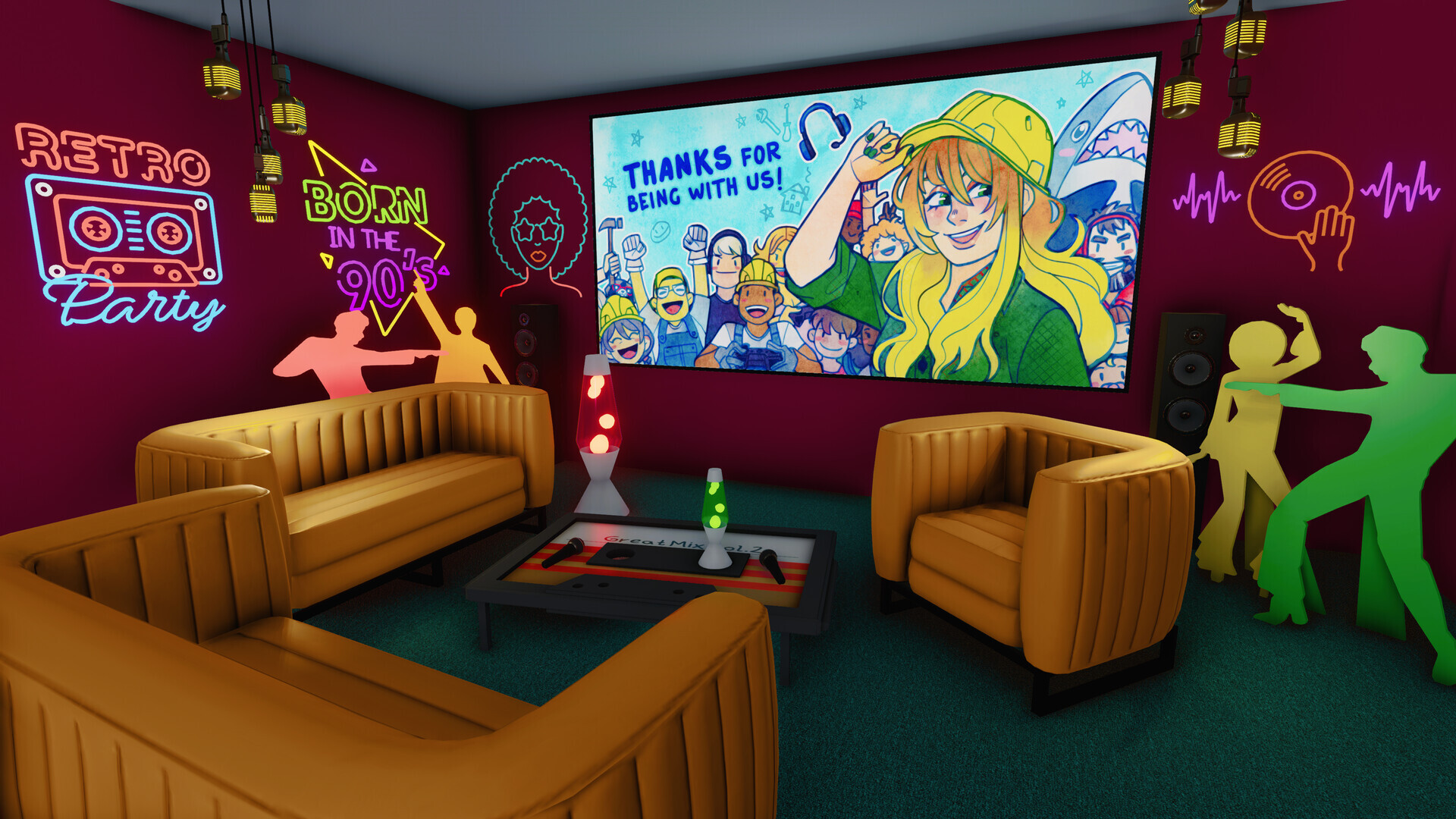 House Flipper - Party Furniture Pack DLC PC Steam CD Key screenshot 3