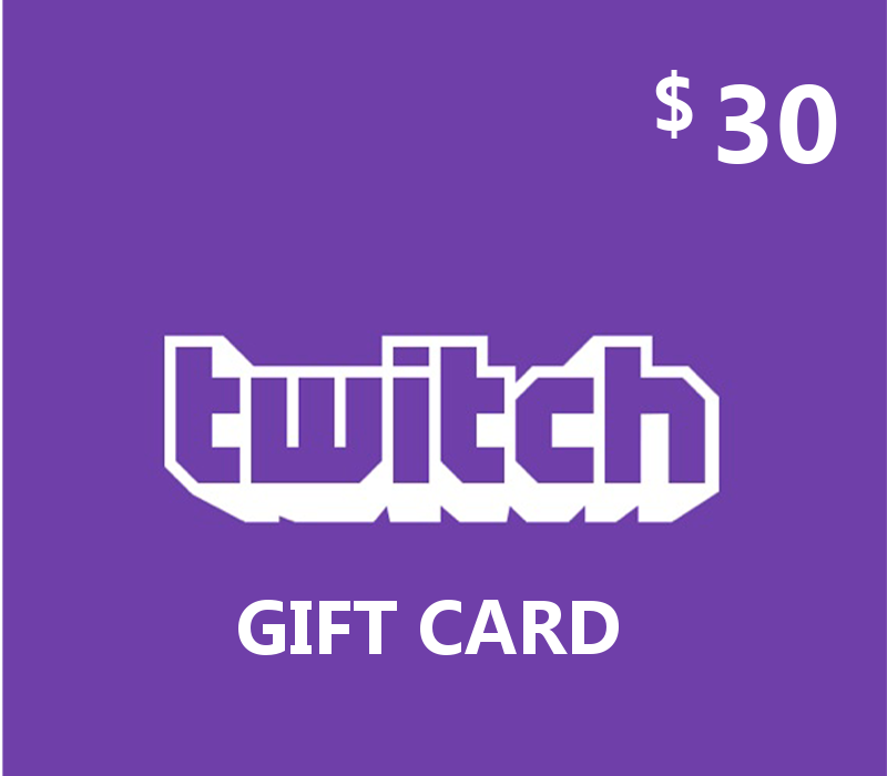 Twitch USD 30 Gift Card US