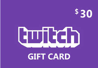 Twitch USD 30 Gift Card US