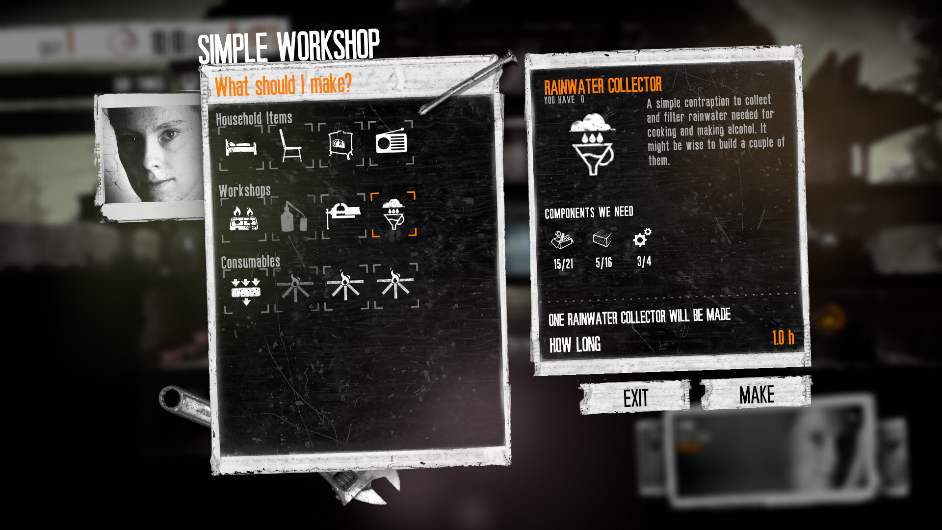 This War of Mine: Final Cut + Soundtrack PC Steam CD Key screenshot 5
