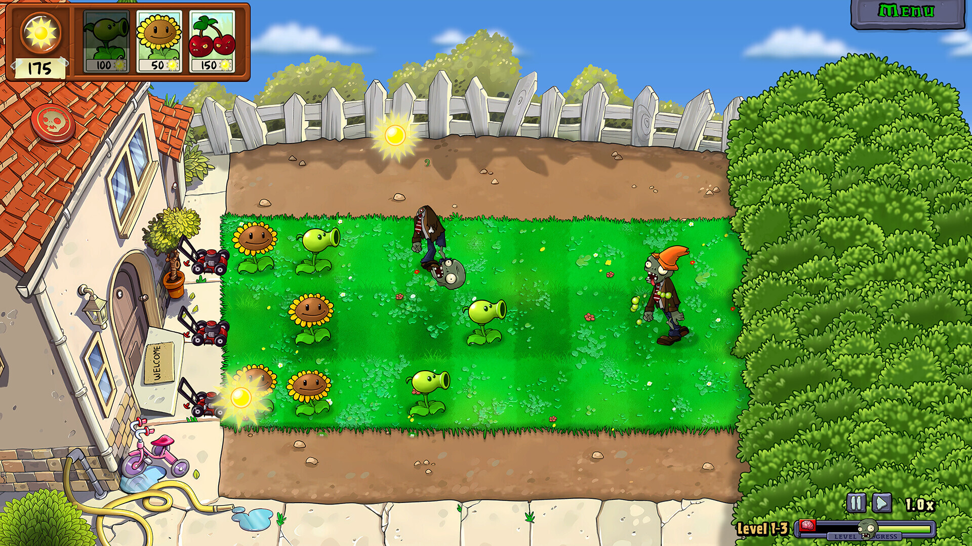 Plants vs. Zombies: Replanted PC EA App CD Key screenshot 3