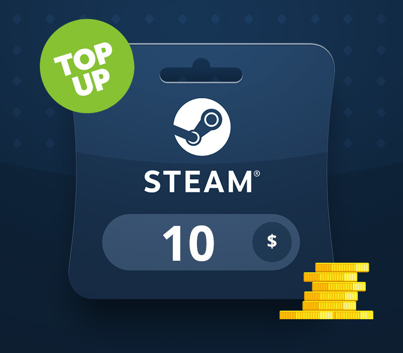 Steam USD 10 Top Up CIS