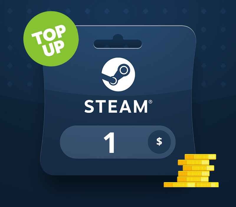 Steam USD 1 Top Up CIS