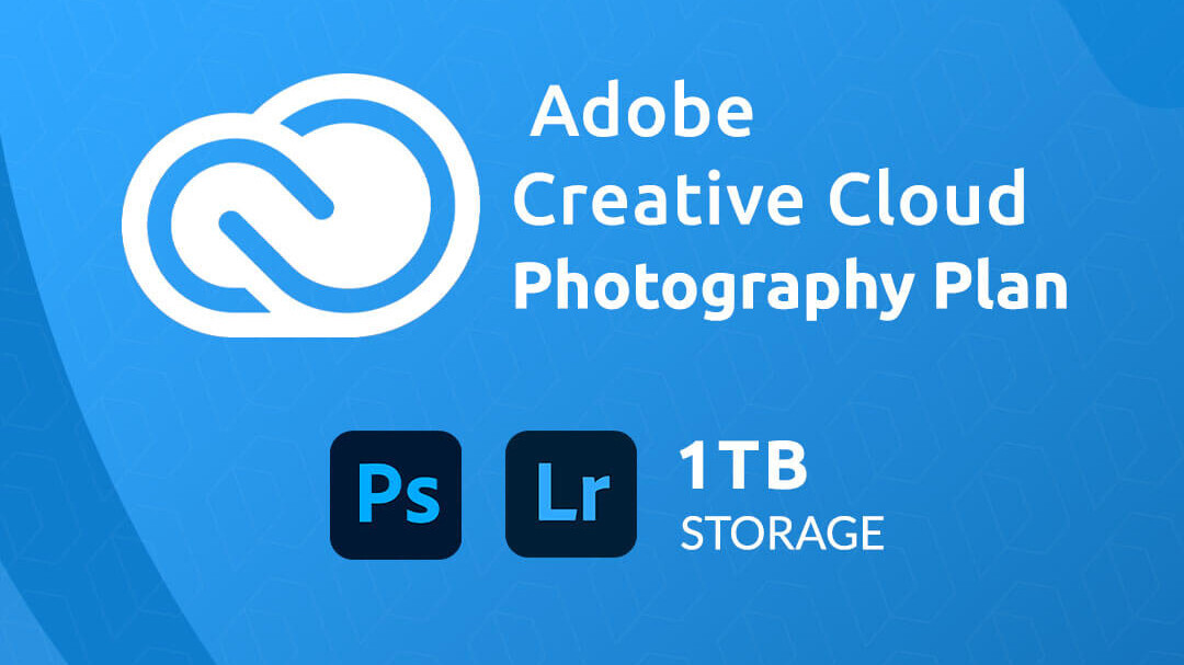 Adobe Creative Cloud Photography Plan - 1TB Cloudstorage Subscription Key (3 Months / 1 PC)