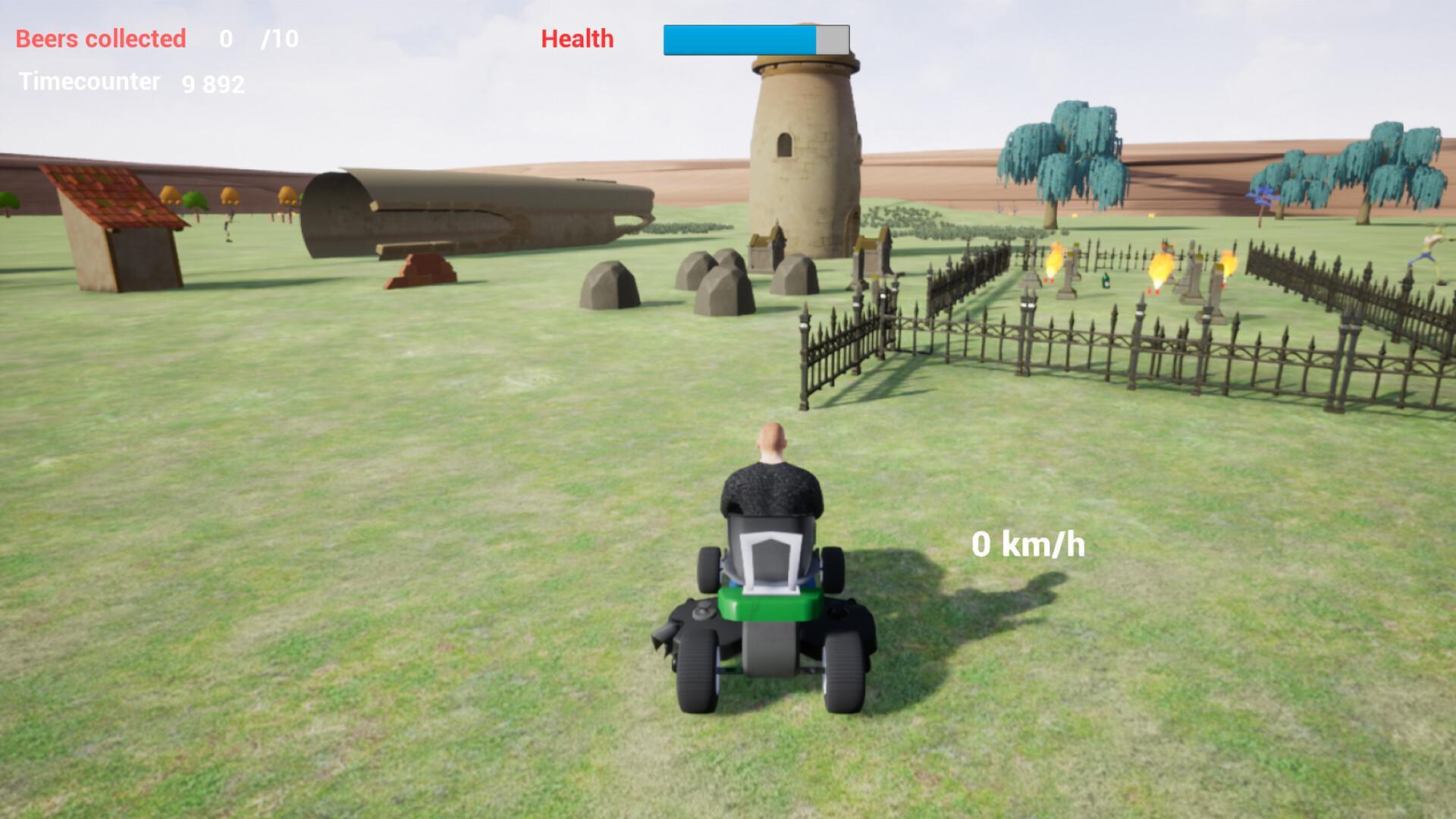 Lawnmower Game Beer PC Steam CD Key screenshot 9