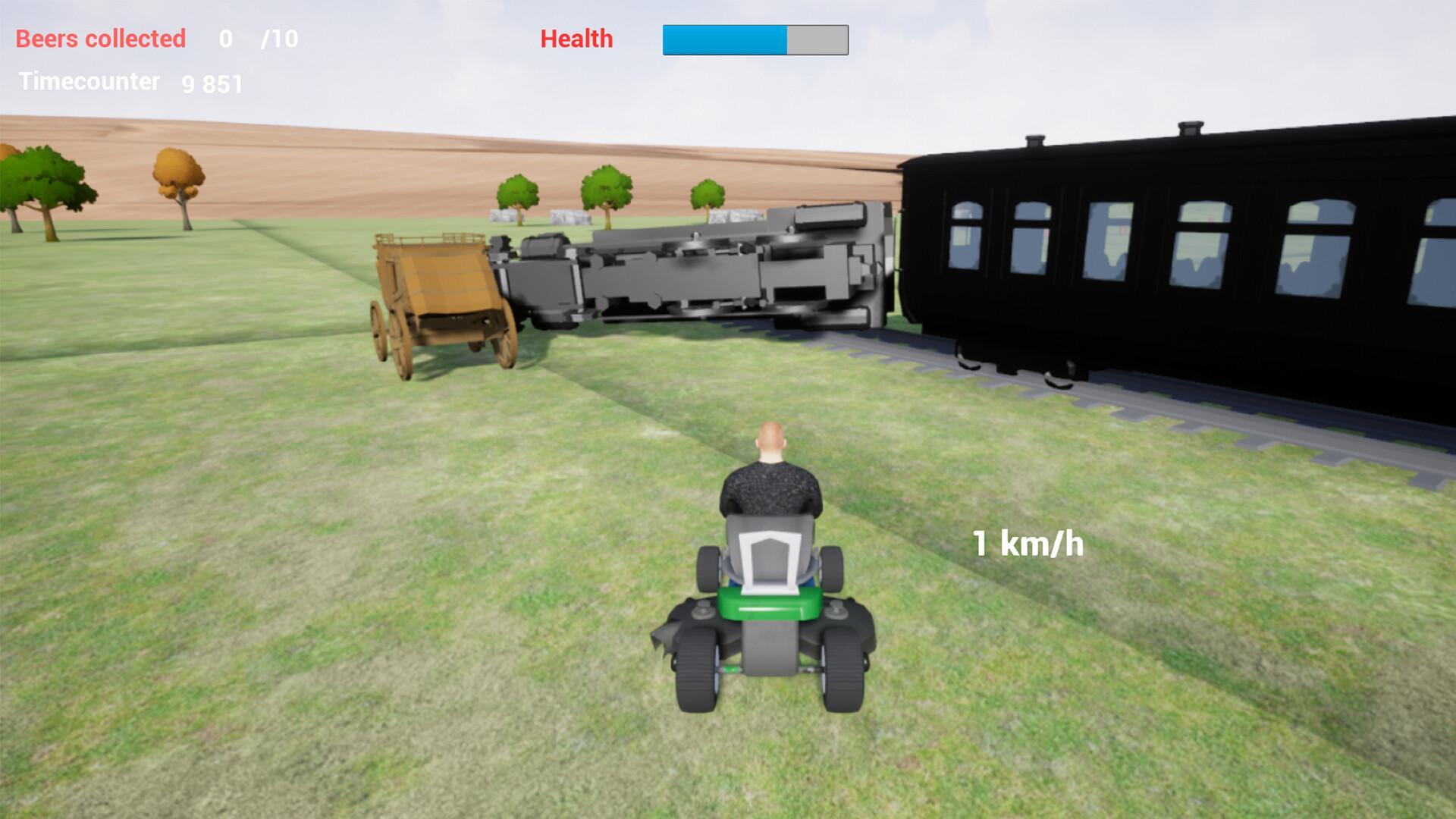 Lawnmower Game Beer PC Steam CD Key screenshot 11