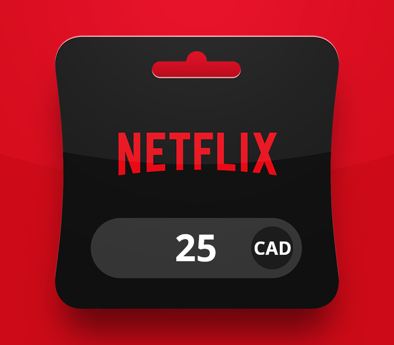 Netflix CAD 25 Gift Card CA