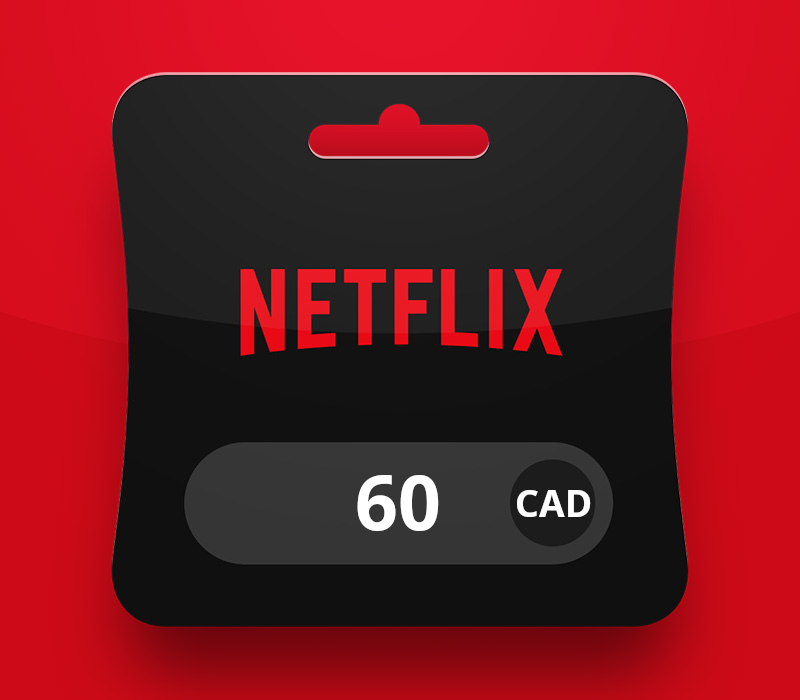 Netflix CAD 60 Gift Card CA