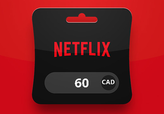 Netflix CAD 60 Gift Card CA