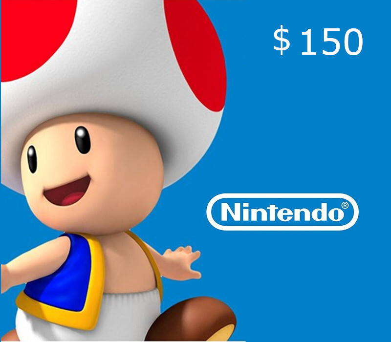 Nintendo eShop Prepaid Card USD 150 Key US