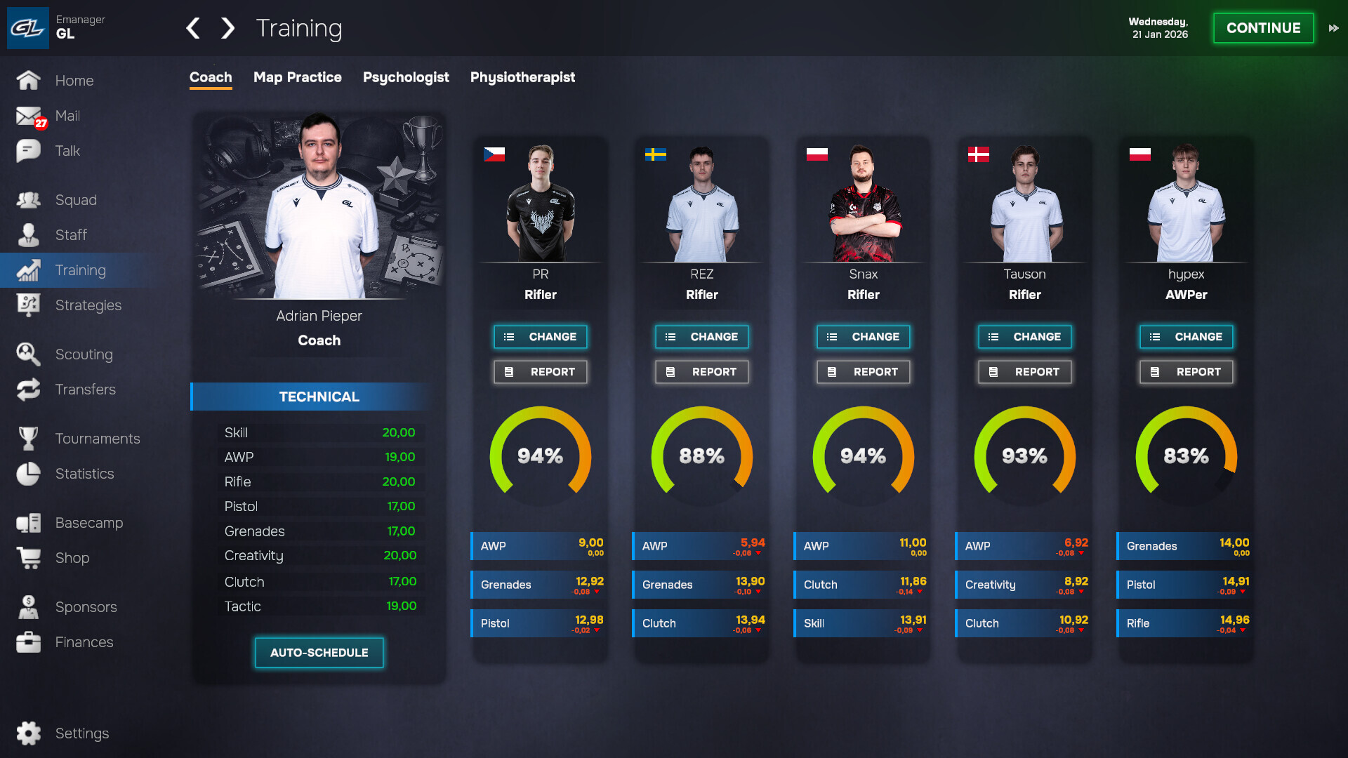 Esports Manager 2026 PC Steam CD Key screenshot 4