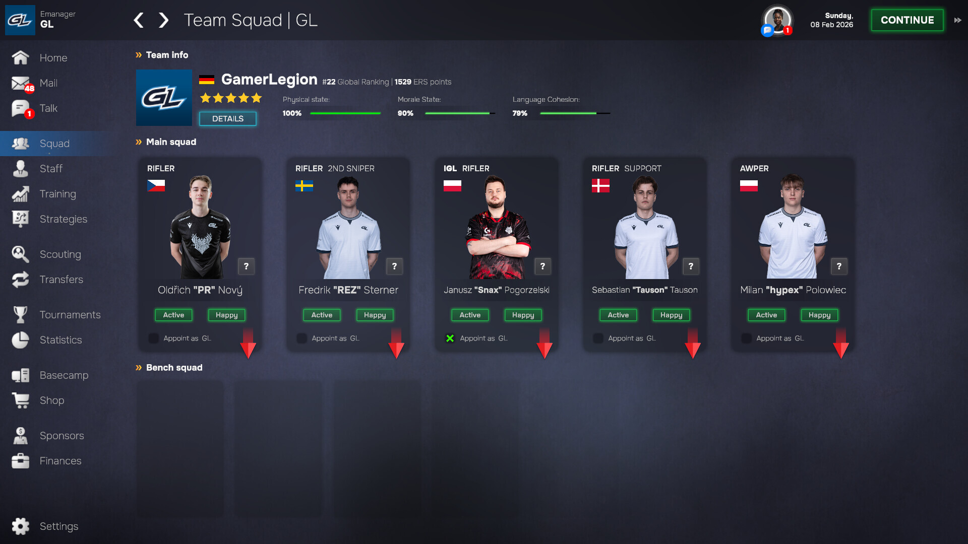 Esports Manager 2026 PC Steam CD Key screenshot 5